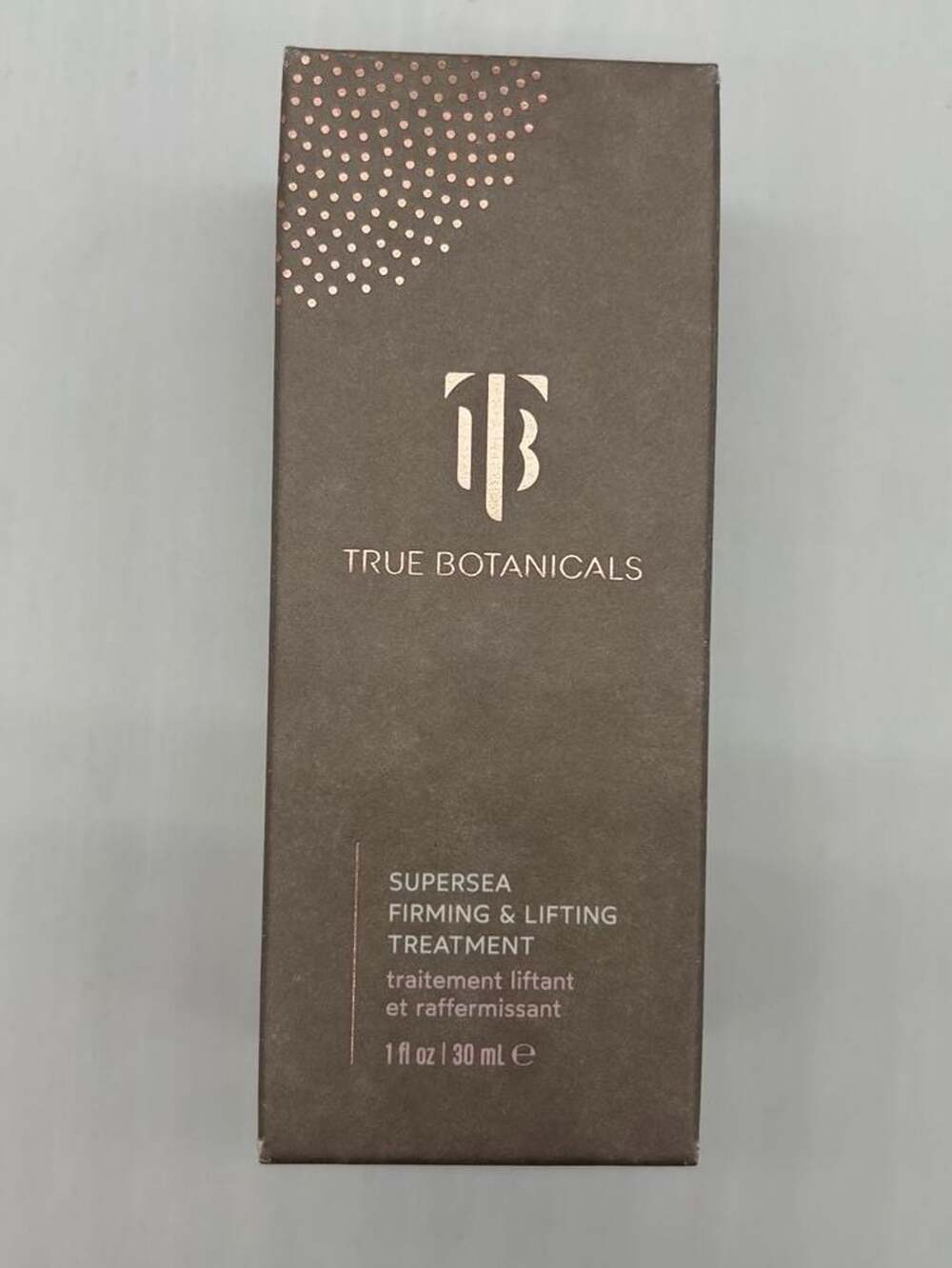 NIB True Botanicals Supersea Firming & Lifting Treatment 1 fl oz Marine